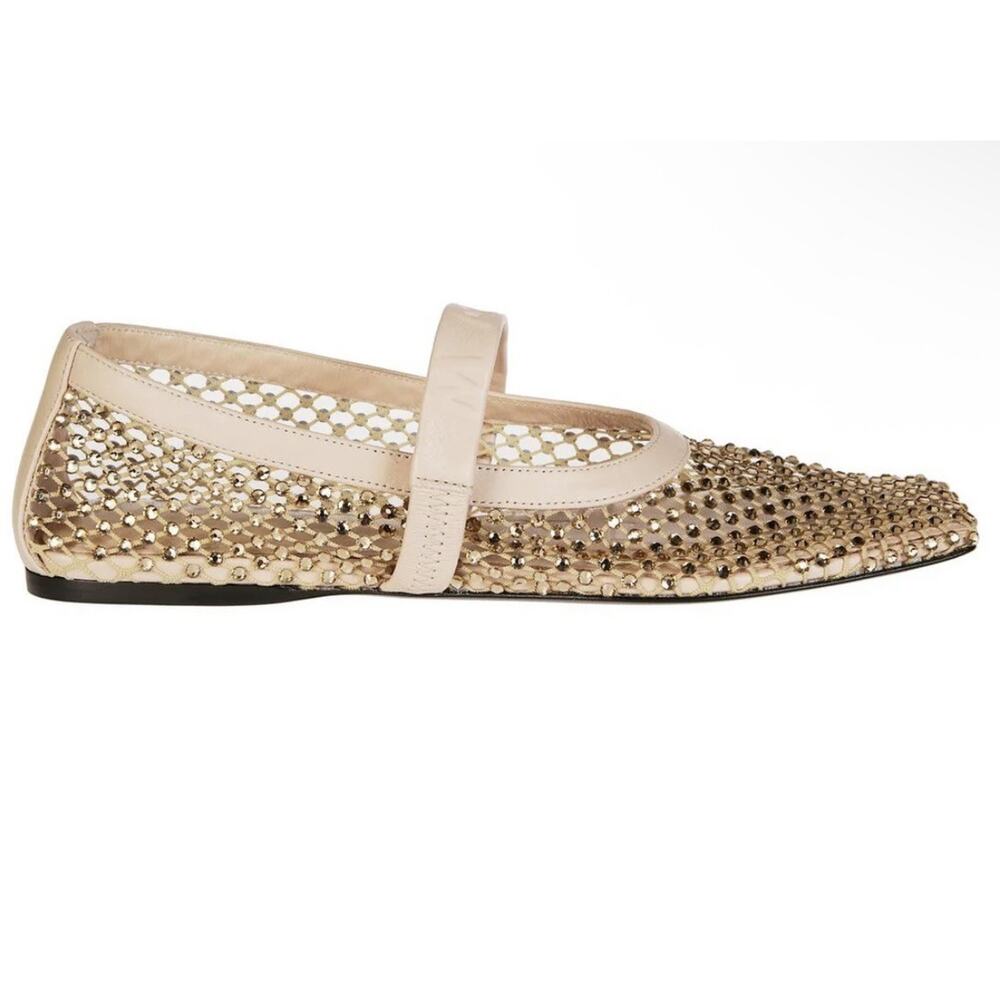 Marni Embellished Mesh Mary Jane Ballet Flats EUR 36/ Women’s 6 - Retail $995